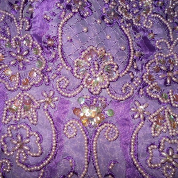 Hand Dyed Princess Wedding Gown/Costume - Picture 5 of 5